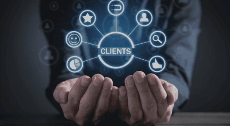 Client management dashboard