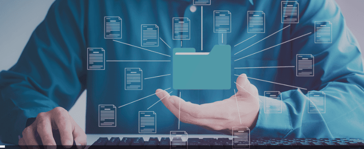 Document management dashboard